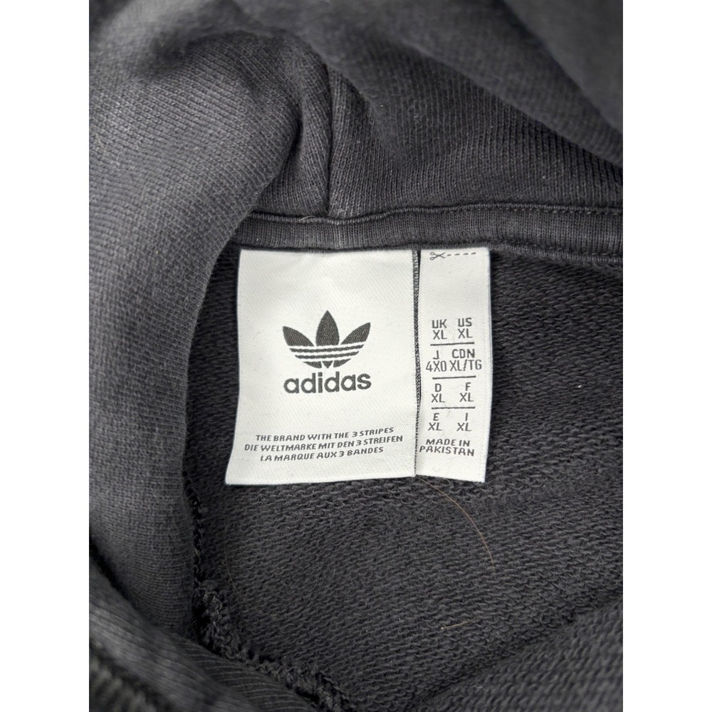 Adidas Black Hoodie Size XL - Picture 4 of 6